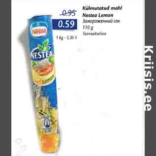 Allahindlus - Külmutatud mahl Nestea Lemon