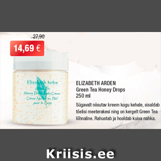 Allahindlus - ELIZABETH ARDEN Green Tea Honey Drops 250 ml