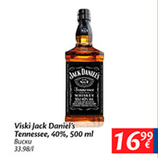 Allahindlus - Viski Jack Daniel