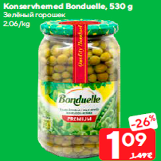 Allahindlus - Konservherned Bonduelle, 530 g