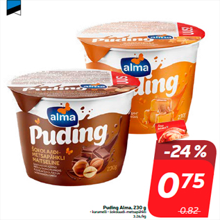 Allahindlus - Puding Alma, 230 g