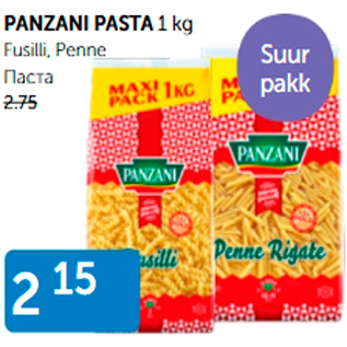 Allahindlus - PANZANI PASTA, 1 kg