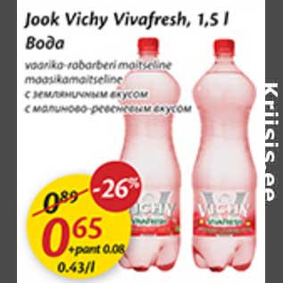 Allahindlus - Jook Vichy Vivafresh,