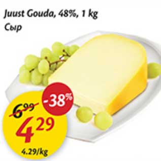 Allahindlus - Juust Gouda,