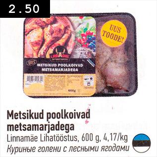 Allahindlus - Metsikud poolkoivad metsamarjadega