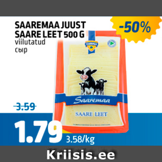 Allahindlus - SAAREMAA JUUST SAARE LEET 500 G