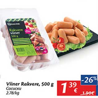 Allahindlus - Viiner Rakvere, 500 g