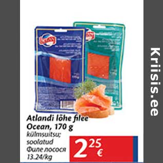 Allahindlus - Atlandi lõhe filee Ocean, 170 g