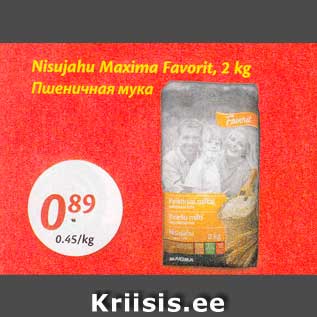 Allahindlus - Nisujahu Maxima Favorit, 2 kg