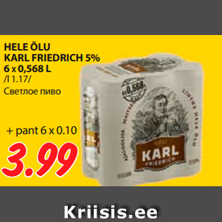 Allahindlus - HELE ÕLU KARL FRIEDRICH