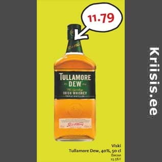 Allahindlus - Viski Tullamore Dew