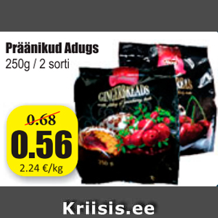 Allahindlus - Präänikud Adugs