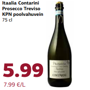 Allahindlus - Itaalia Contarini Prosecco Treviso KPN poolvahuvein