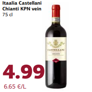 Allahindlus - Itaalia Castellani Chianti KPN vein 75 cl