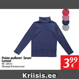 Allahindlus - Poiste pullover