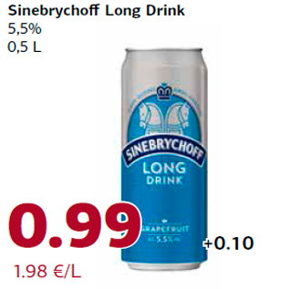 Allahindlus - Sinebrychoff Long Drink