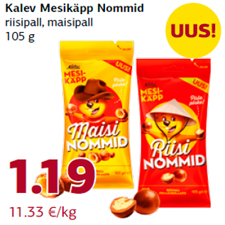 Allahindlus - Kalev Mesikäpp Nommid