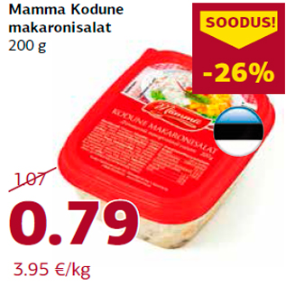 Allahindlus - Mamma Kodune makaronisalat 200 g