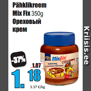 Allahindlus - Pähklikreem Mix Fix 350g