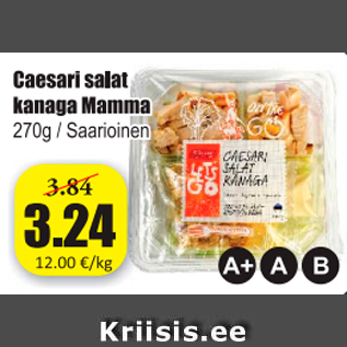 Allahindlus - Caesari salat kanaga Mamma