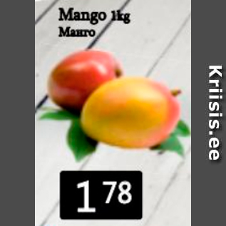 Allahindlus - Mango 1 kg