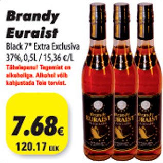 Allahindlus - Brandy Euraist Black 7*