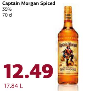 Allahindlus - Captain Morgan Speced 35%, 70 cl