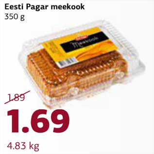 Allahindlus - Eesti Pagar meekook 350 g