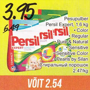 Allahindlus - Pesupulber Persil Expert, 1,6 kg