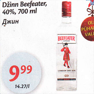 Allahindlus - Džinn Beefeater