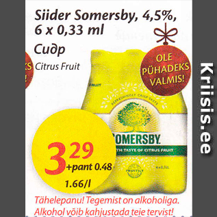 Allahindlus - Siider Somersby