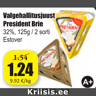 Allahindlus - Valgehallitusjuust President Brie