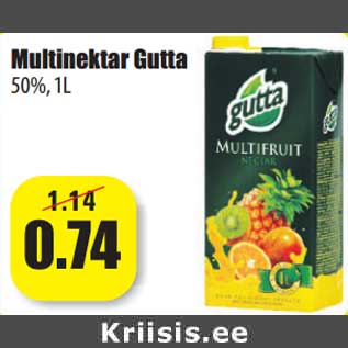 Allahindlus - Multinektar Gutta 50%, 1L