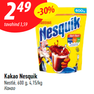 Allahindlus - Kakao Nesquik