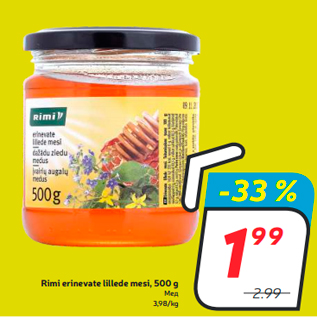 Allahindlus - Rimi erinevate lillede mesi, 500 g