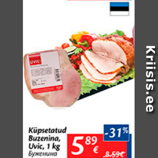 Allahindlus - Küpsetatud Bezenina, Uvik, 1 kg