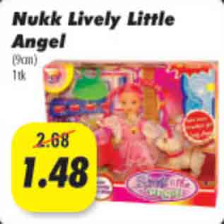 Allahindlus - Nukk Lively Little Angel