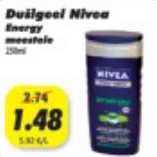 Allahindlus - Dušigeel Nivea Energy meestele