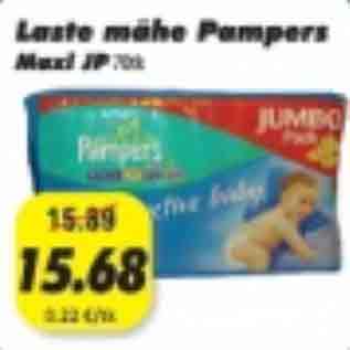 Allahindlus - Laste mähe Pampers Maxi JP