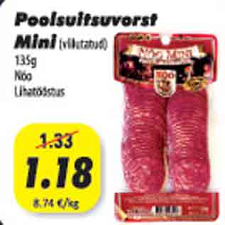 Allahindlus - Poolsuitsuvorst Mini