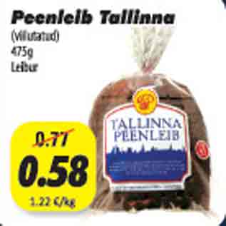 Allahindlus - Peenleib Tallinna