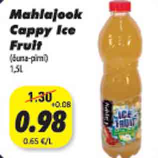 Allahindlus - Mahlajook Cappy Ice Fruit