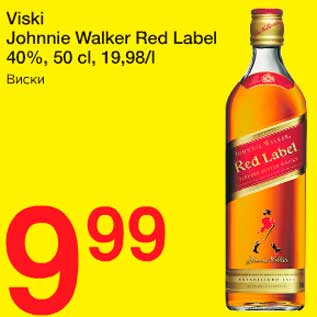 Allahindlus - Viski Johnnie Walker Red Label