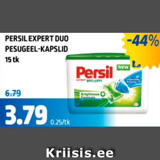 Allahindlus - PERSIL EXPERT DUO PESUGEEL-KAPSLID 15 tk