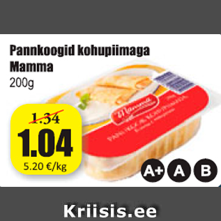 Allahindlus - Pannkoogid kohupiimaga Mamma 200 g