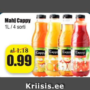 Allahindlus - Mahl Cappy