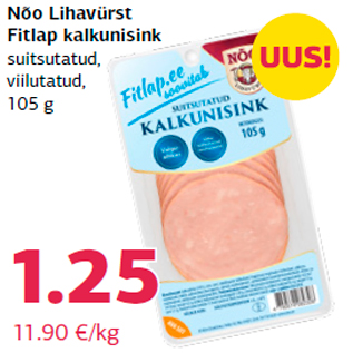 Allahindlus - Nõo Lihavürst Fitlap kalkunisink