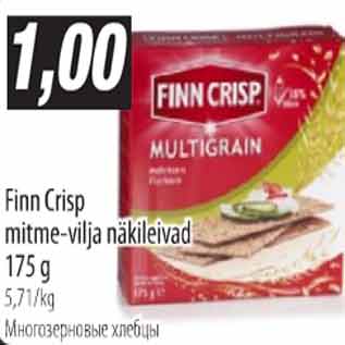 Allahindlus - Finn Crisp mitme-vilja näkileivad