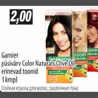 Allahindlus - Garnier püsivärv Color Naturals Olive Oil