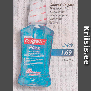 Allahindlus - Suuvesi Colgate